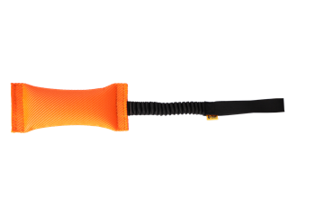 Schæferhund med bidepølse